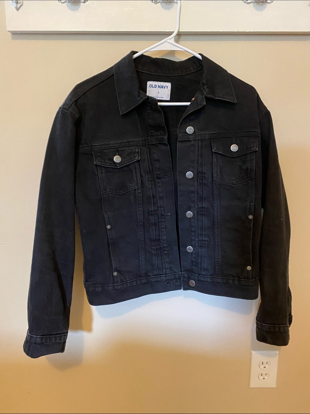 Old Navy Black Denim Jacket